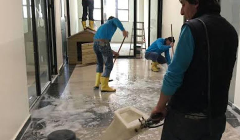 Yangın-Su Baskını Tahliye Temizliği